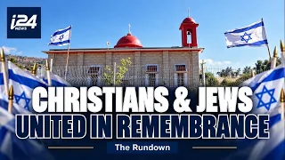 Christians stand with Jews in tribute to October 7 victims