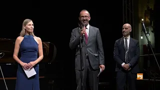 Città di Castello: Deputy Ambassador Benjamin Hanna guests at the Festival delle Nazioni