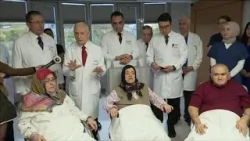 Yeniden Yaşam Yolcuları 10 Gün Sonra Taburcu Oldu. Teşekkürleri, Prof. Dr. Haberal ve Ekibine