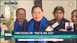 “Bartolinas Sisa” de Beni instan a Evo Morales a buscar la unidad