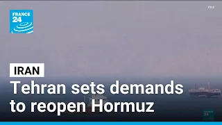 Tehran's seeks withdrawal of US forces from region • FRANCE 24 English