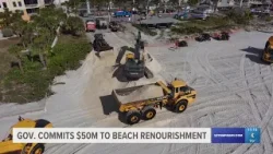 Gov. Ron DeSantis announces $50M for beach renourishment