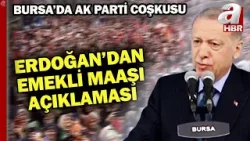 Emekli maaşına düzenleme sinyali! Başkan Erdoğan: "Temmuz'da yeniden masaya yatırılacak" l A Haber