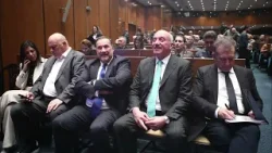 Ο Αχιλλέας Μπέος στα «AquAwards» – Βράβευσε την Εθνική Ομάδα Πόλο Ανδρών