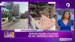 Hablan los protagonistas de valeroso rescate a hombre atrapado en voraz incendio en Centro de Lima