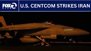 U.S. military launches waves of strikes on Iran | KTVU