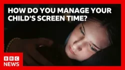 How do you manage your child's time on social media and phones? | BBC News