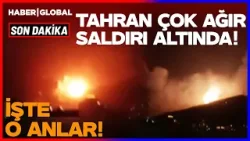 ABD İNTİKAM SALDIRISI BAŞLATTI! İran'ın Başkenti Tahran Ağır Bombardıman Altında!