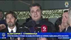 Yönetim Kurulu Üyemiz Ali Gürbüz'ün Maç Sonu Açıklamaları | Corendon Alanyaspor - Fenerbahçe