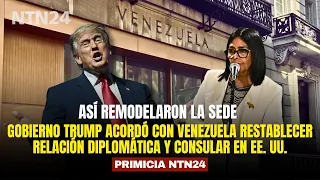 BREAKING: Trump administration agrees to restore diplomatic and consular relations with Venezuela...