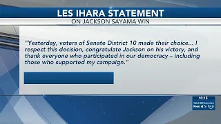 Longtime state Sen. Les Ihara Jr. concedes District 10 seat to Jackson Sayama