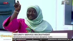 Набор в службы безопасности: правительство обманывает — Салифу