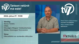 Aktuális - Boros Ferenc  - 2026. 07.27.
