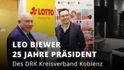 Ruhestand nach 25 Jahren Präsidentschaft | Leo Biewer Ehrenvorsitzender des DRK Kreisverband Koblenz