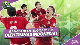 Indonesia National Team Advances to Finals After Crushing Bangladesh 9-2!