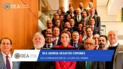 OEA News: desafíos comunes en la organización de la Copa del Mundo. 20 de marzo de 2026.