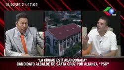 Gary Añez :"Mi relación con el Presidente Paz está bien"El candidato a la Alcaldia de Santa Cruz por