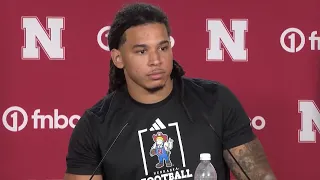 FULL VIDEO: Nebraska Football Linebacker Owen Chambliss Press Conference | Sept. 12, 2026