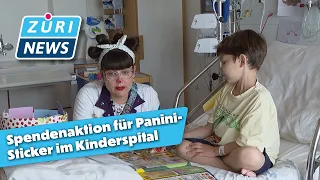 Hospitalized children collect Panini stickers thanks to donation drive | ZüriNews