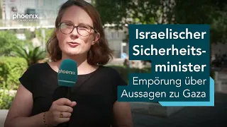 Julia Ley zur Kritik an israelischem Sicherheitsminister Ben Gvir | 20.08.26