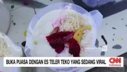 Pucuk Rotan & Es Teler Teko Menu Buka Puasa yang Viral