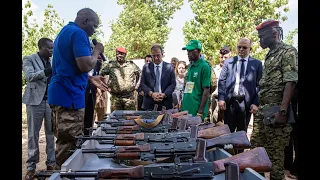 URGENT: PRESIDENT FÉLIX TSHISEKEDI KICKS OFF VOLUNTARY CIVILIAN DISARMAMENT