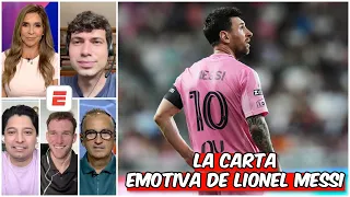 LIONEL MESSI publicó una CARTA MUY IMPACTANTE. Su FUTURO en el FÚTBOL está en DUDA | Exclusivos