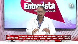 “El dengue es una enfermedad que da fiebre, cuando ya le pasó la fiebre, ya se curó, NO es así”