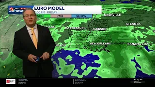 Rain chances going up significantly next week