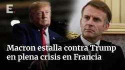 Macron calls Trump's comments "stupid"