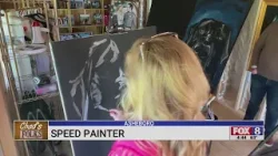 Asheboro woman is speed painter