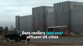 Data centers take over affluent US cities