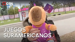 The lead-up to the SOUTH AMERICAN GAMES in SANTA FE