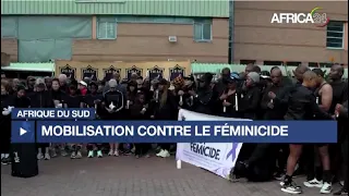 Afrique du Sud : des manifestants se mobilisent contre le féminicide