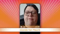 TV Oranje app videoboodschap - Jolanda Van Mourik