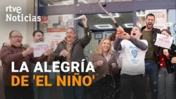 LOTERÍA DEL NIÑO | ALEGRÍA tras un SORTEO con PREMIOS MUY REPARTIDOS por toda ESPAÑA
