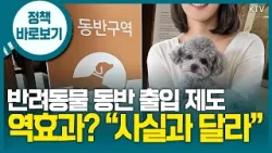 식품의약품안전처 “반려동물 동반 출입 음식점, 빠르게 증가 추세”