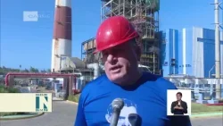 Realizan labores de enfriamiento de la caldera en Central Termoeléctrica Antonio Guiteras