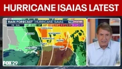 Hurricane Isaias latest: Storm intensifies as it barrels towards gulf coast