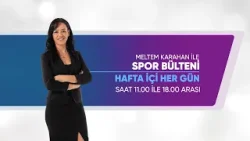 MELTEM KARAHAN İLE SPOR BÜLTENİ / 16 OCAK 2026 / AS TV