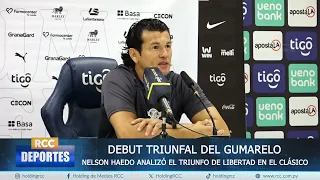 NELSON HAEDO PRESS CONFERENCE: DEBUT AND A STUNNING VICTORY IN THE DERBY! 🔥 REACTS AFTER LIBERTAD...