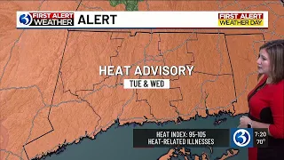 FORECAST: Today is a First Alert Weather Day for heat and humidity