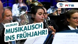 Sympathischer Musikmix beim Frühjahrskonzert der Stadtmusik Salzburg