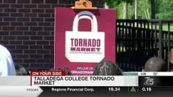 Talladega College tornado market
