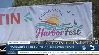 HarborFest is back this Saturday at the Chula Vista Bayfront