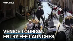 Venice introduces an entrance fee for day-trippers