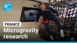 France: Scientists conduct microgravity experiments on parabolic flights • FRANCE 24 English