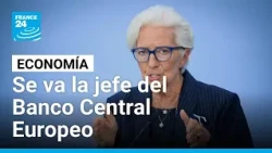 Christine Lagarde dimite ocho meses antes del fin de su mandato al frente del BCE • FRANCE 24