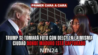 Trump to take photo with Delcy in the SAME CITY WHERE MADURO IS CAPTURED: first FACE-TO-FACE