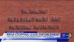 Richmond Redevelopment and Housing Authority announces plan to help tackle evictions